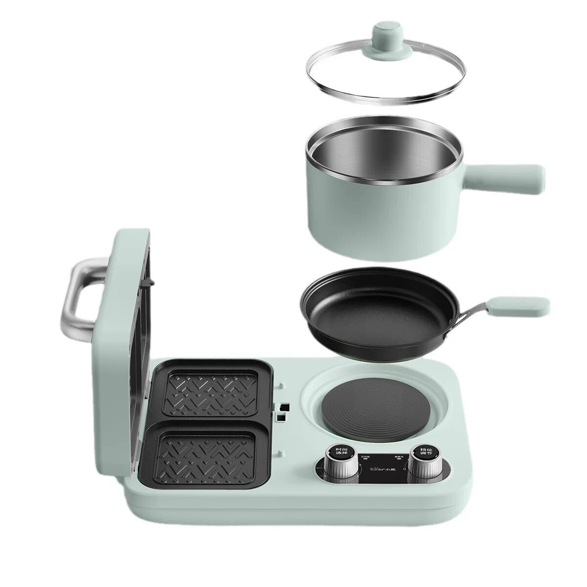 Breakfast Sandwich Press - Macchina per Sandwich e Colazione, Piccola