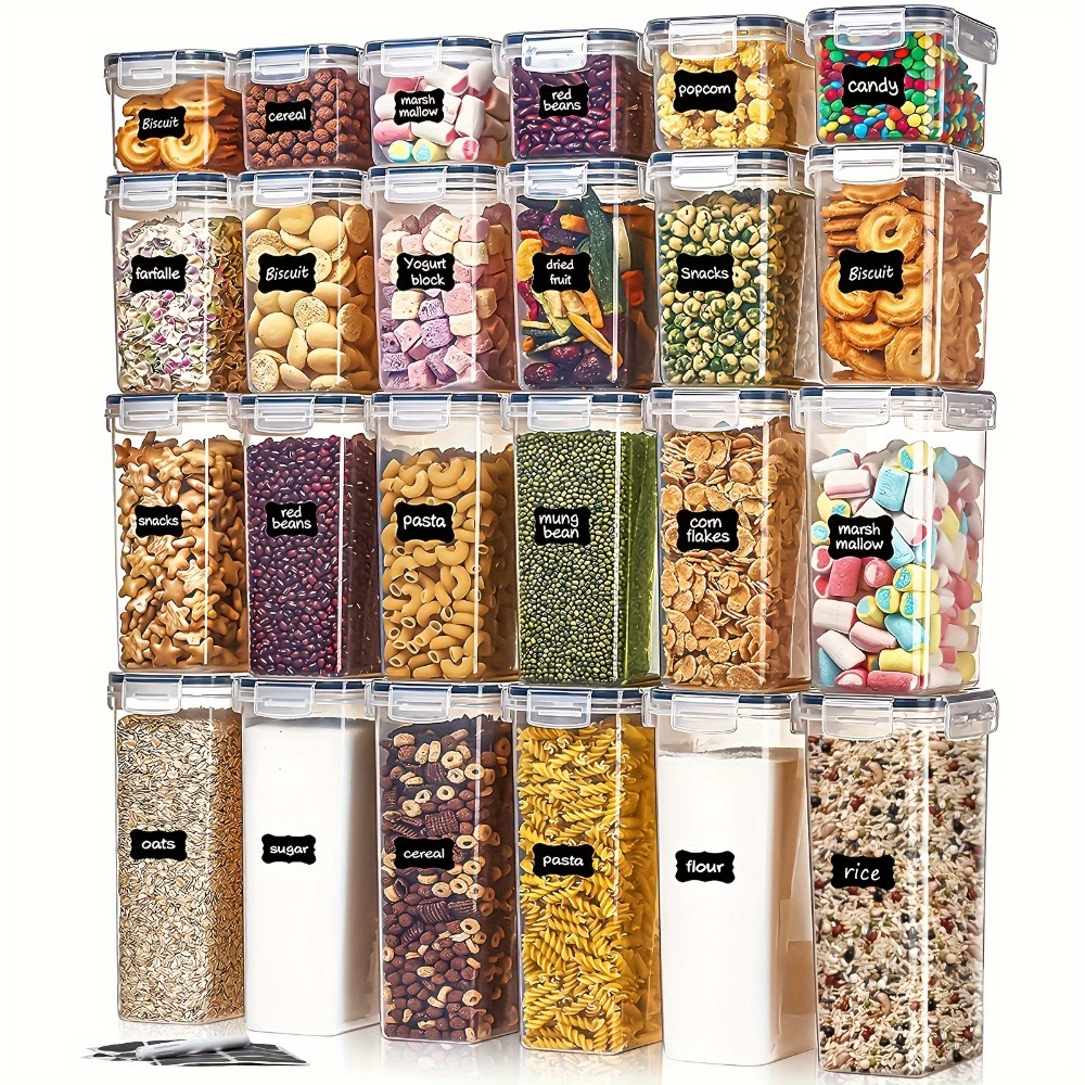 Meal Prep Containers Xl - Set di 24 Contenitori per Alimenti: