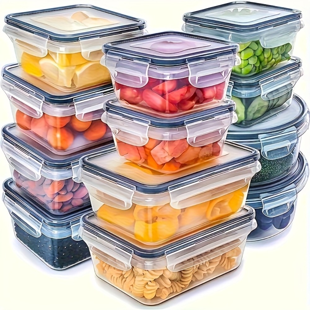 Meal Prep Containers Xl - Contenitori per alimenti ermetici senza BPA