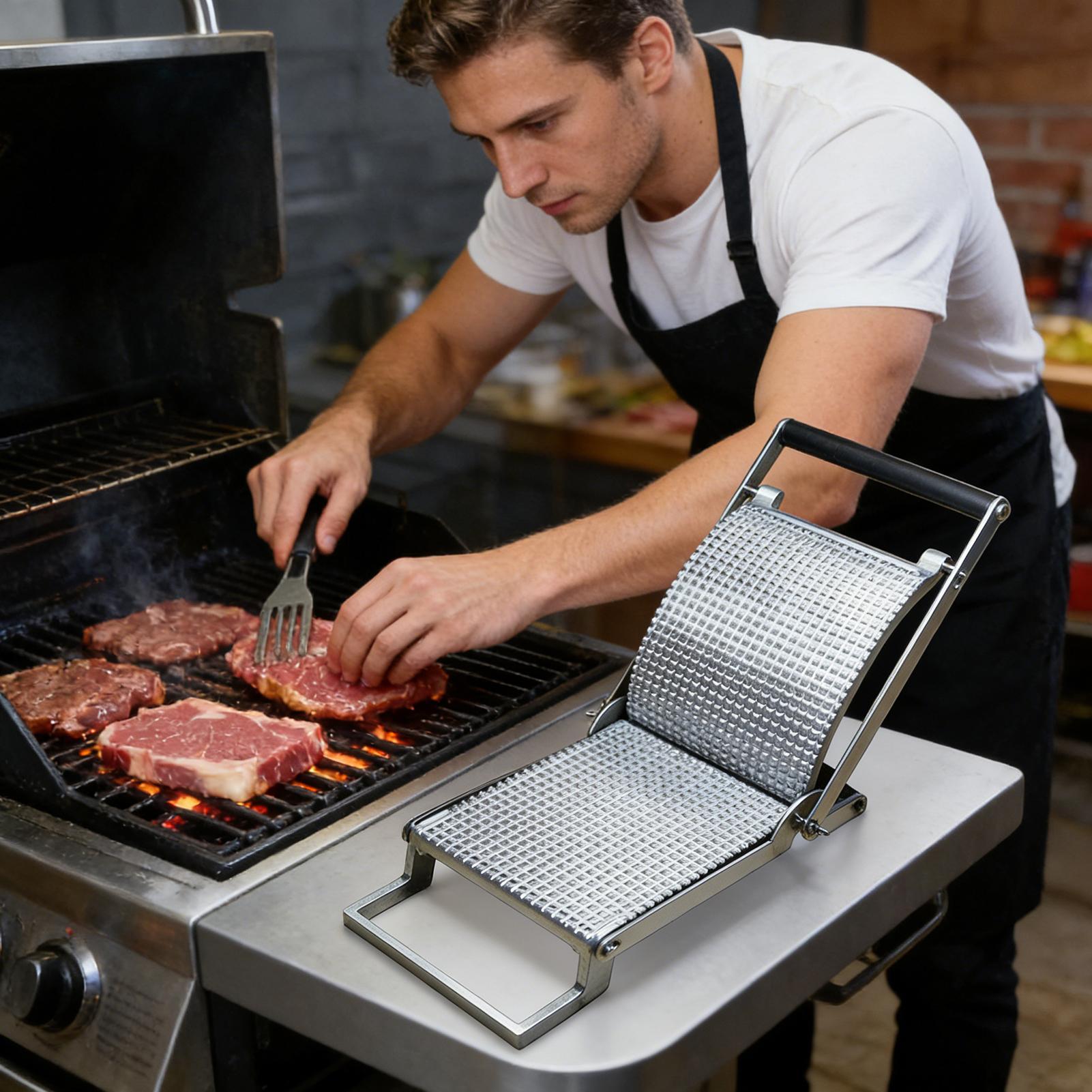Meal Prep Pork - Tenderizzatore per Carne in Acciaio Inox,