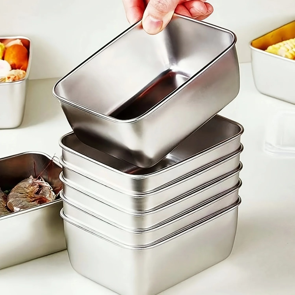 Meal Prep Containers Xl - Set di 6 Contenitori per Alimenti