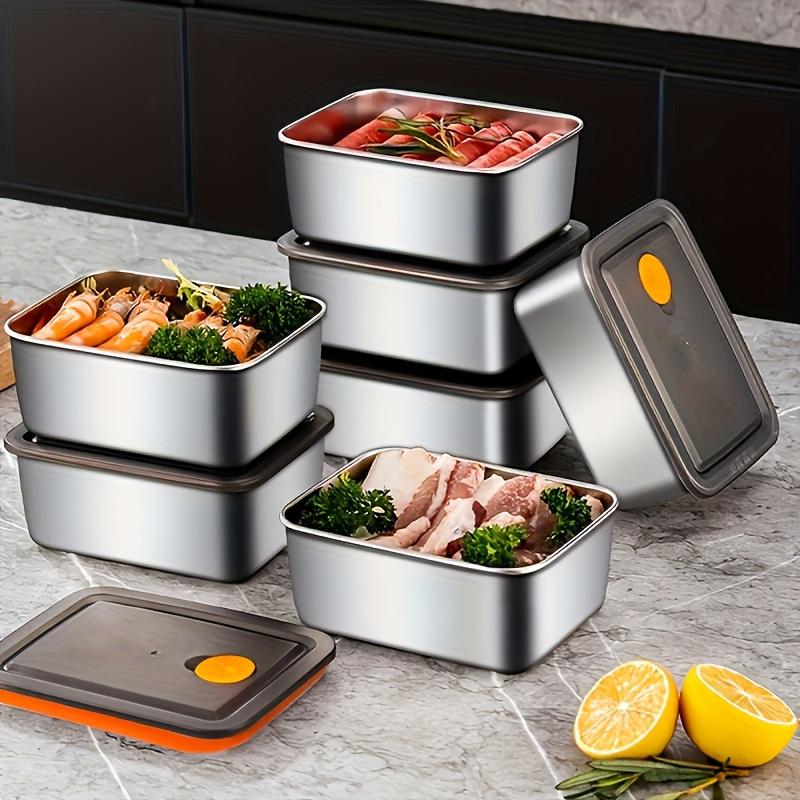 Meal Prep Containers Xl - Set di contenitori per alimenti in