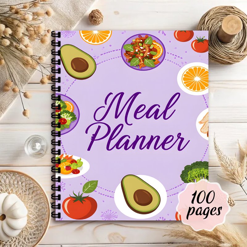 Meal Prep Diet - Agenda per la pianificazione dei pasti,