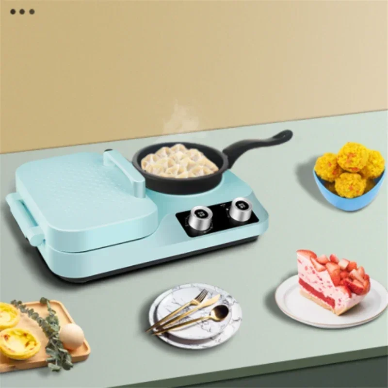Breakfast Sandwich Press - Macchina 4-in-1 per colazioni rapide, piccolo