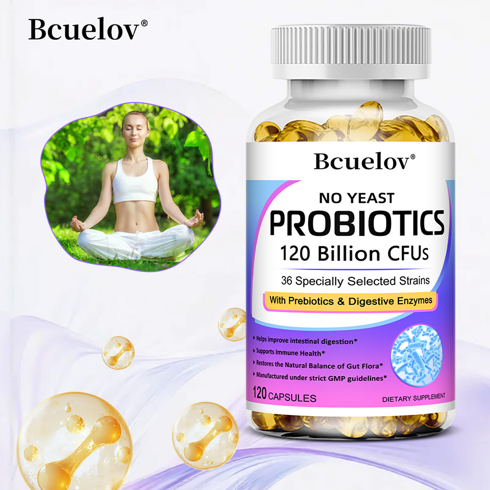 Meal Prep Co - Enzimi digestivi+Probiotici,Promozione della salute digestiva e