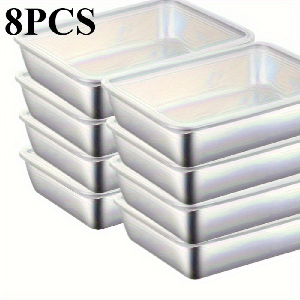 Meal Prep Containers Xl - Contenitori per alimenti in acciaio inossidabile