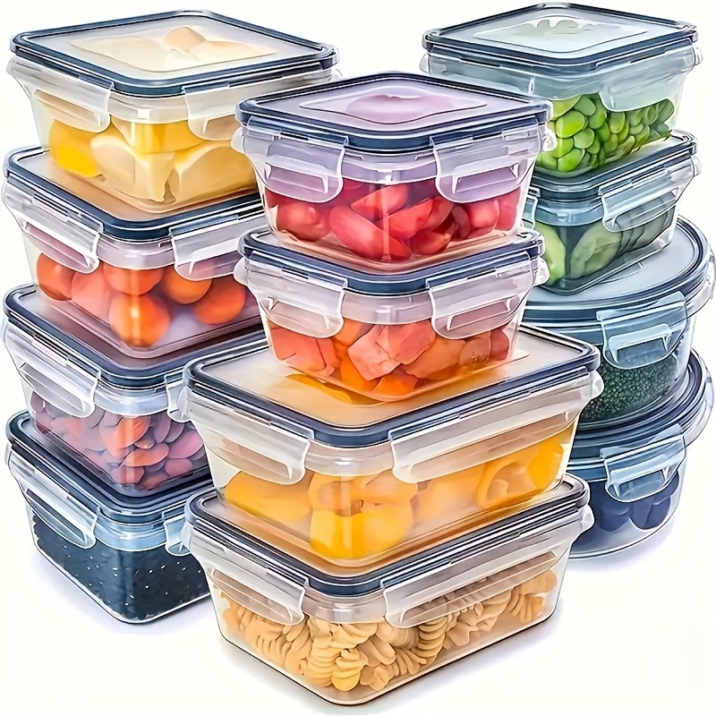 Meal Prep Containers Xl - Set di 4 Contenitori per Alimenti