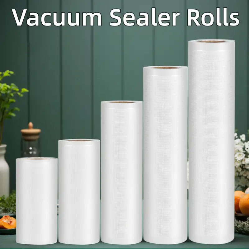 Meal Prep Vacuum Sealer - Rotolo di Sacchetti Sottovuoto da 500CM