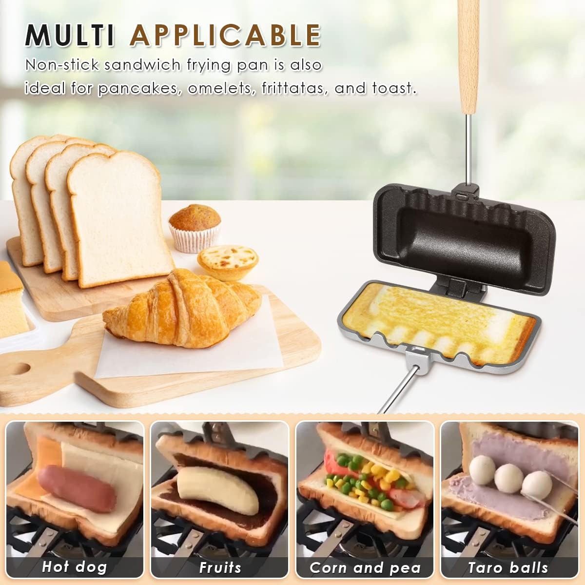 Piastra per sandwich, 4 in 1,  - Breakfast Sandwich Press recensione e prezzo