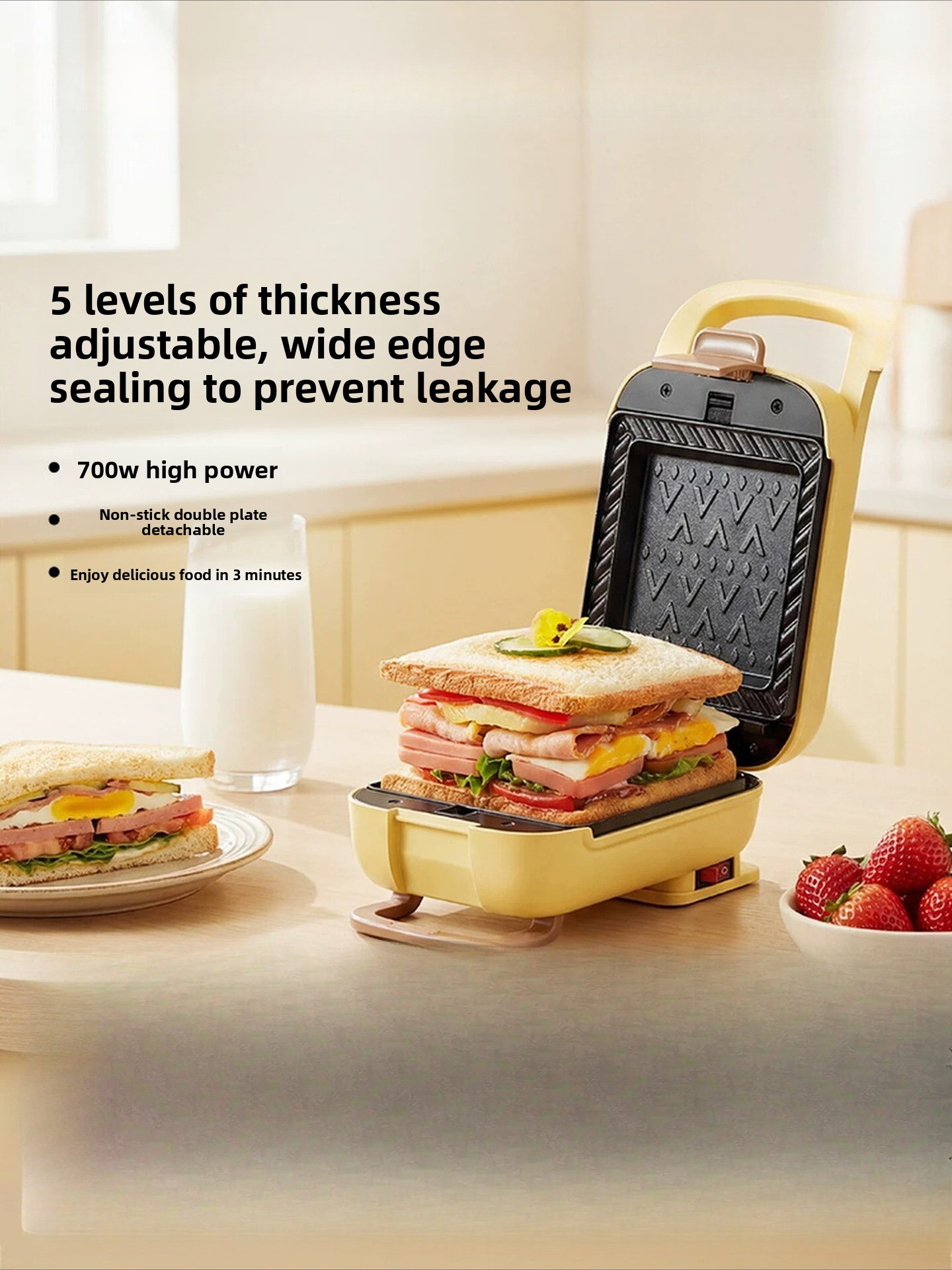 Piastra Multifunzione per Sand - Breakfast Sandwich Press recensione e prezzo