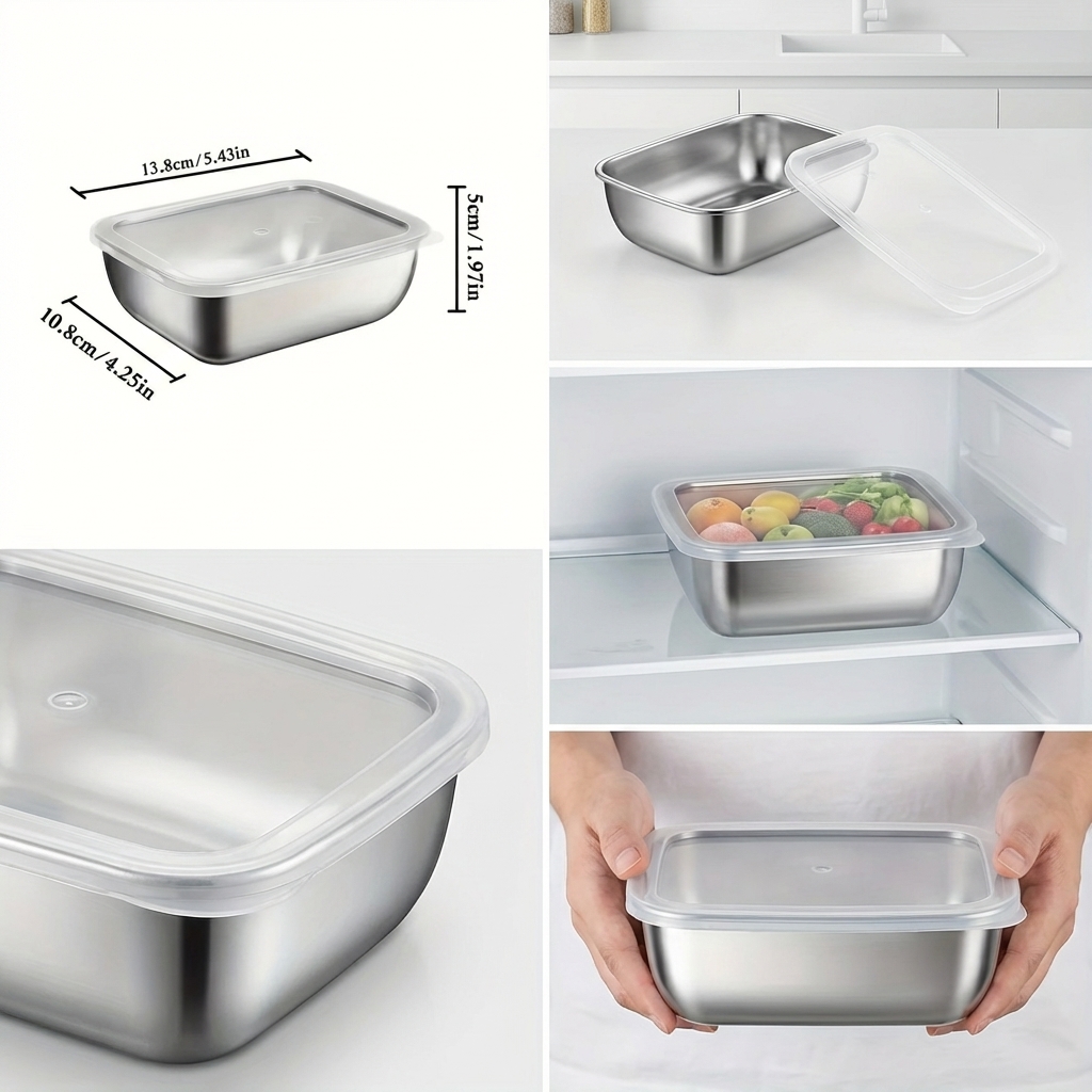 Set di 5 Contenitori per Alime - Meal Prep Containers Xl recensione e prezzo