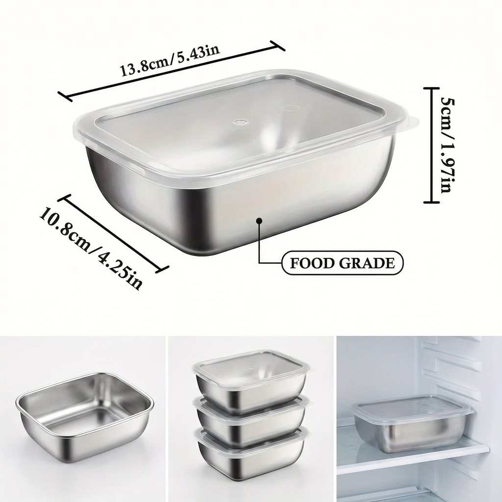 Set di 5 Contenitori per Alime - Meal Prep Containers Xl recensione e prezzo