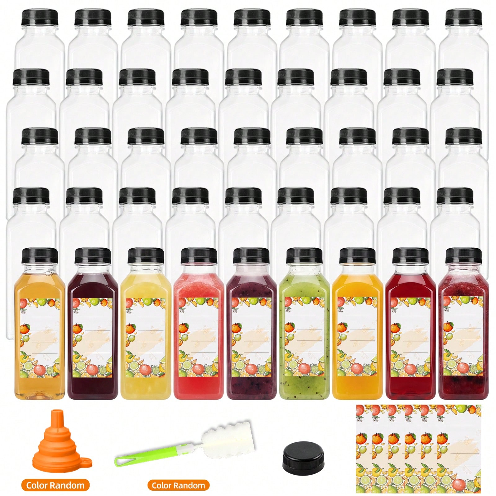 Bottiglie di plastica per succ - Meal Prep Juice Bottles recensione e prezzo