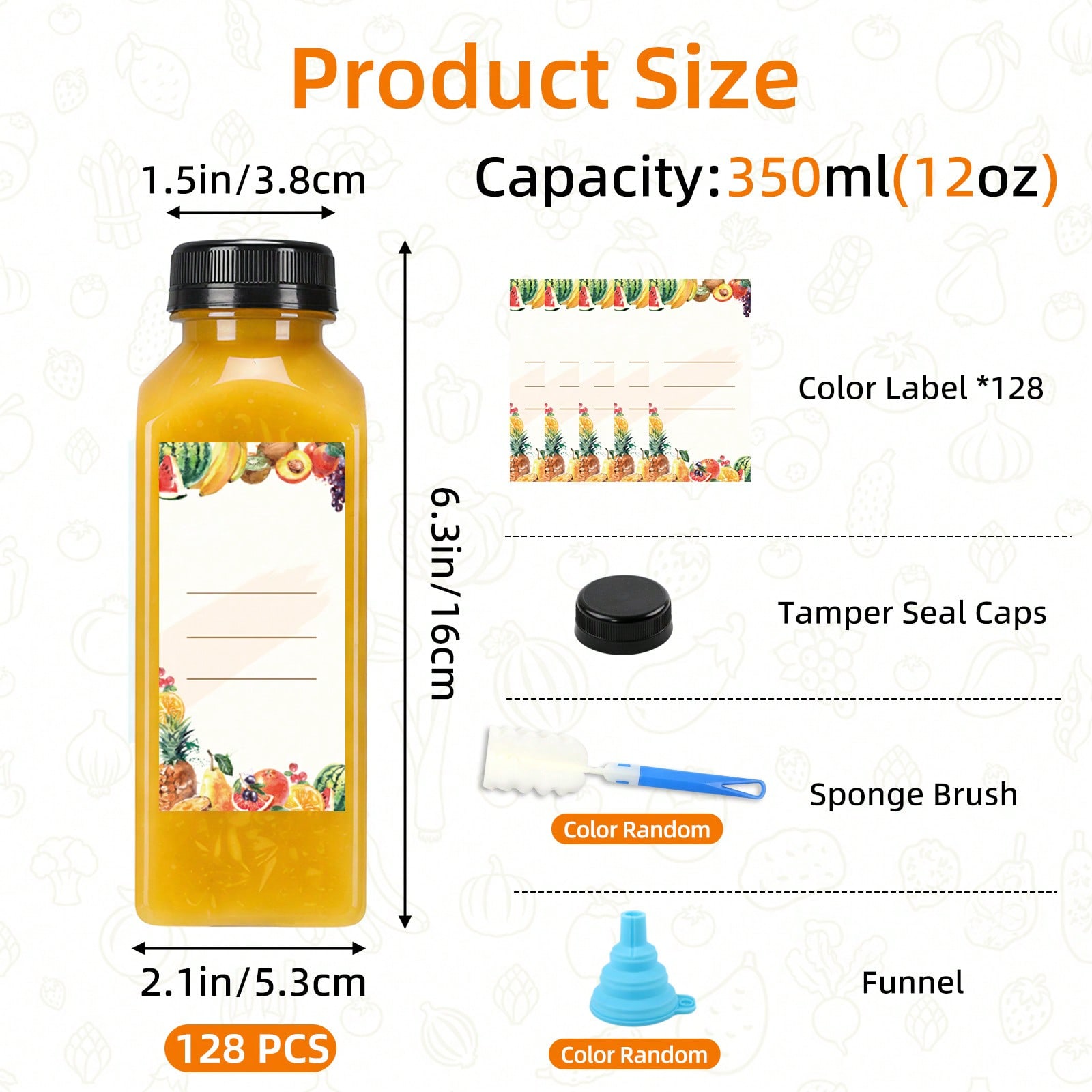 Bottiglie di plastica per succ - Meal Prep Juice Bottles recensione e prezzo