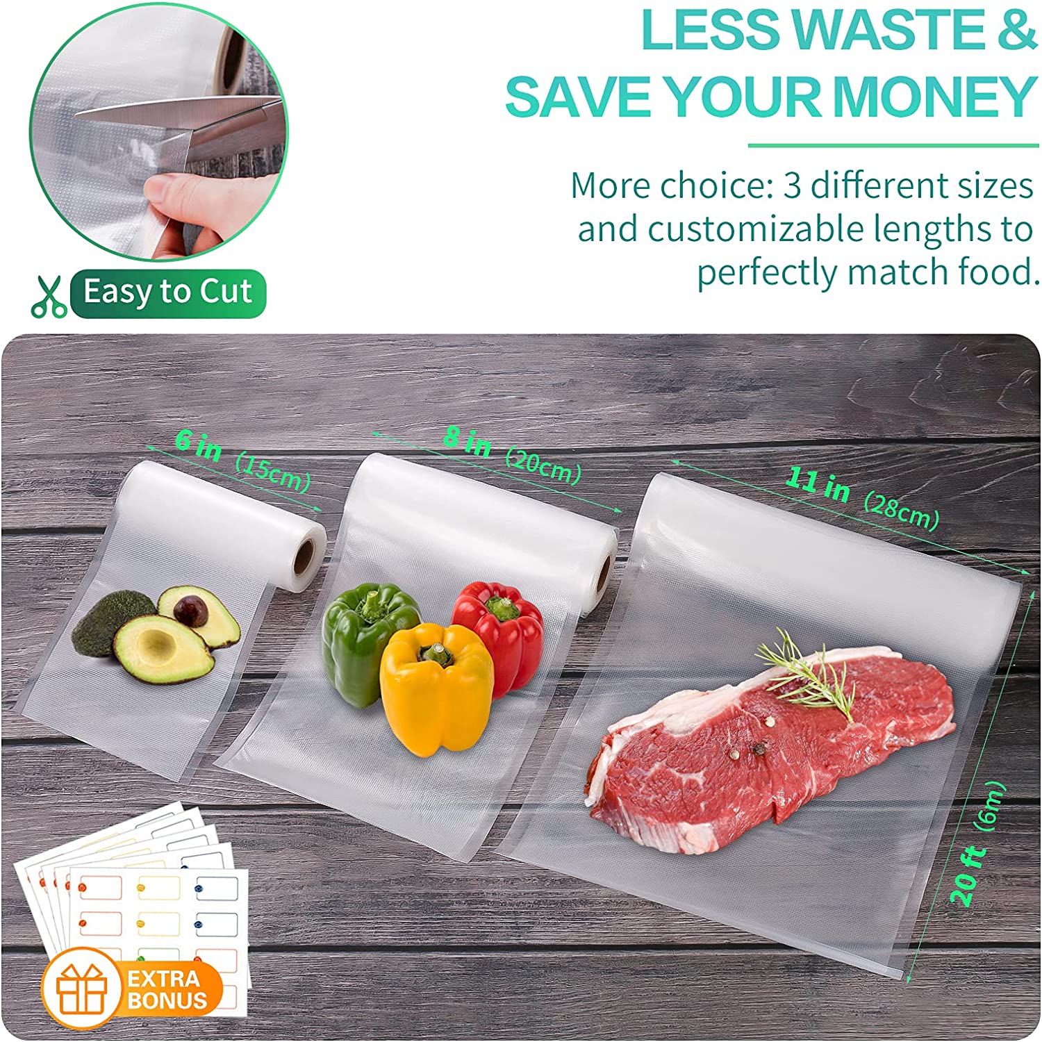 Sacchetti per Sottovuoto da Cu - Meal Prep Vacuum Sealer recensione e prezzo