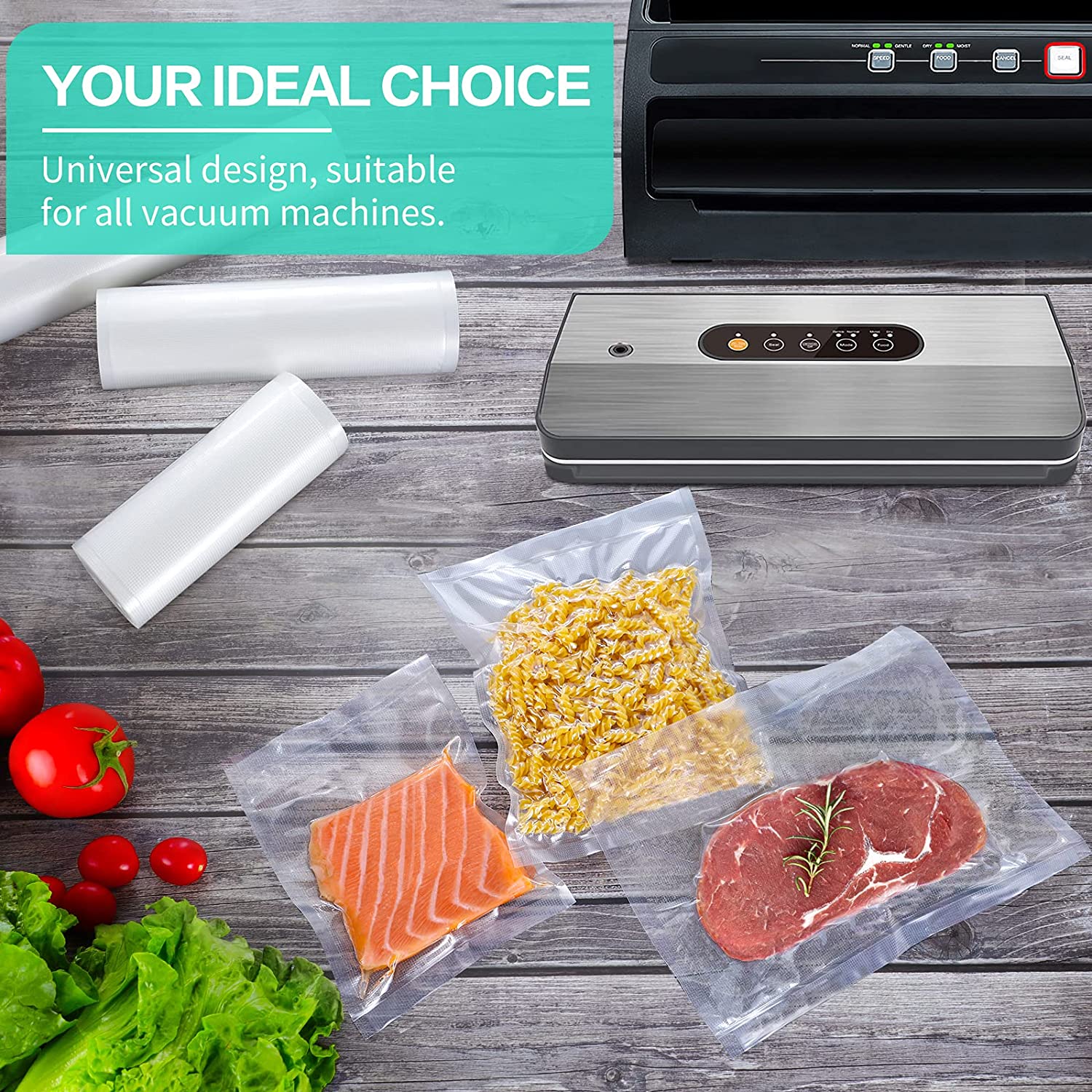 Sacchetti per Sottovuoto da Cu - Meal Prep Vacuum Sealer recensione e prezzo