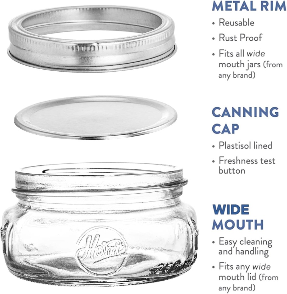 Set da 12 Barattoli in Vetro a - Meal Prep Overnight Oats recensione e prezzo