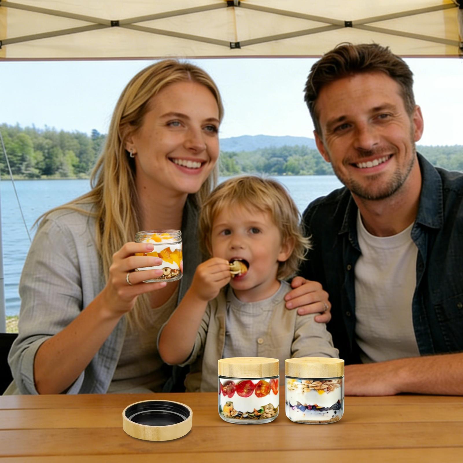 Barattoli in vetro a bocca lar - Meal Prep Overnight Oats recensione e prezzo
