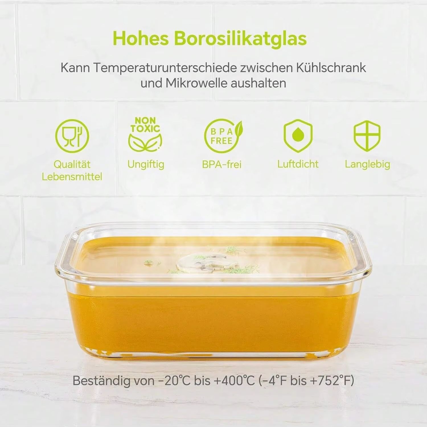 Contenitore in vetro per alime - Meal Prep Containers Xl recensione e prezzo