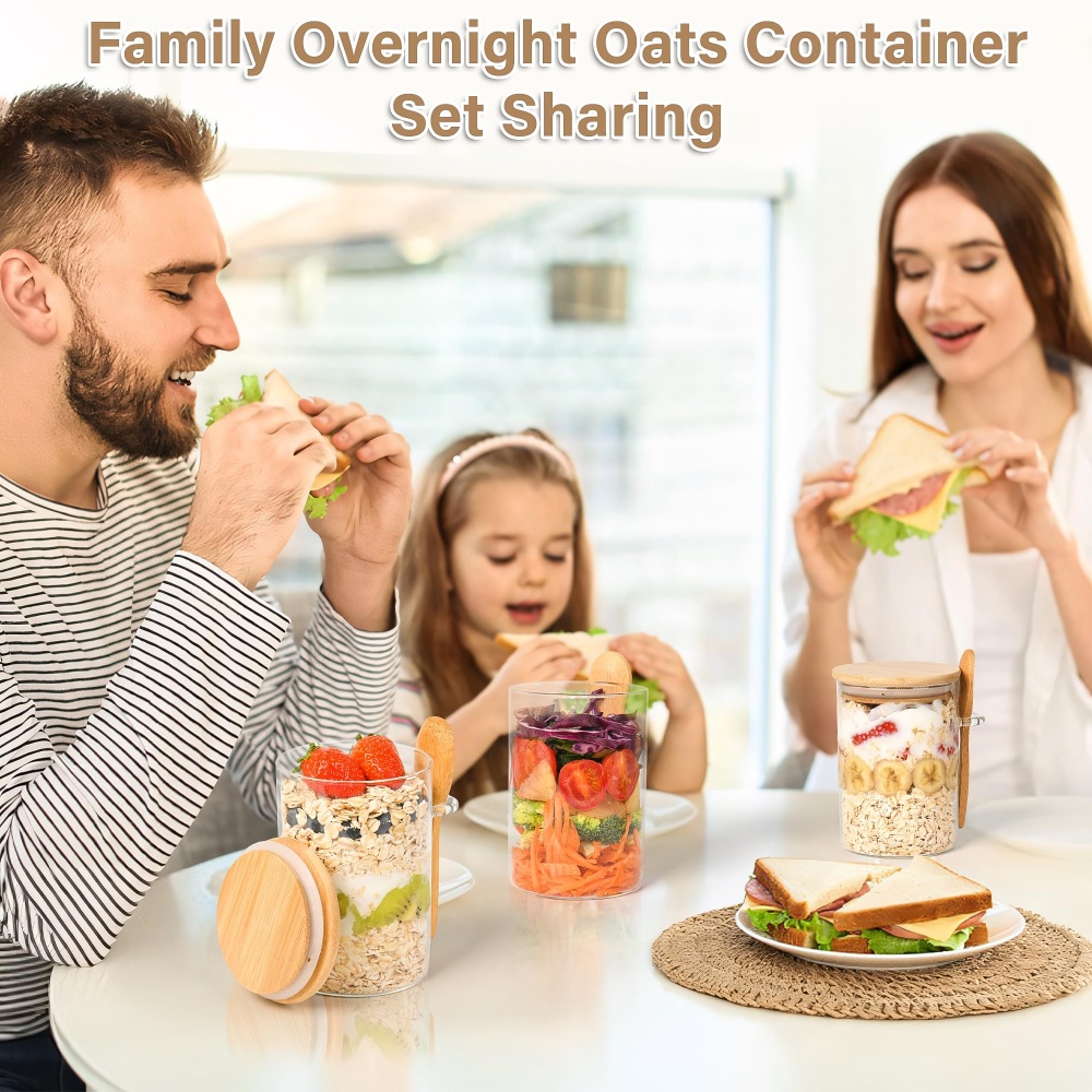 Contenitori per Overnight Oats - Meal Prep Overnight Oats recensione e prezzo
