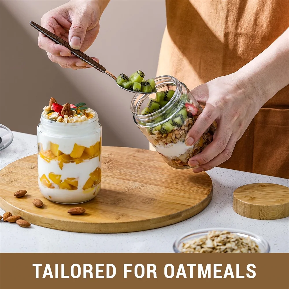 Confezione da 4 contenitori da - Meal Prep Overnight Oats recensione e prezzo