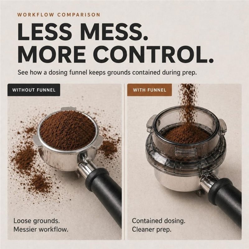 Imbuto di Dosaggio B15C 54Mm c - Breville Espresso Barista Touch recensione e prezzo