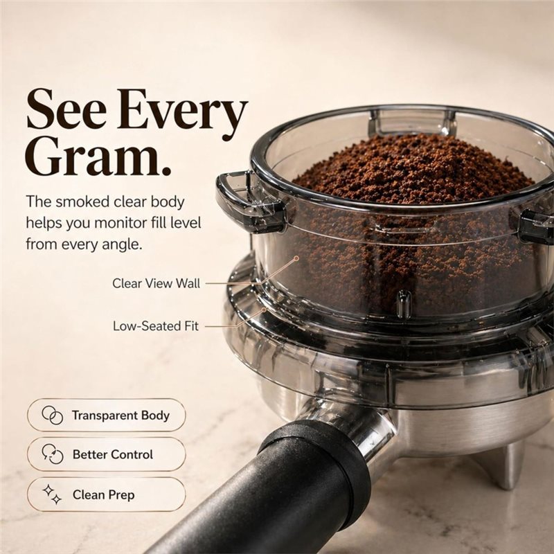 Imbuto dosatore Twist-Lock da  - Breville Espresso Barista Touch recensione e prezzo