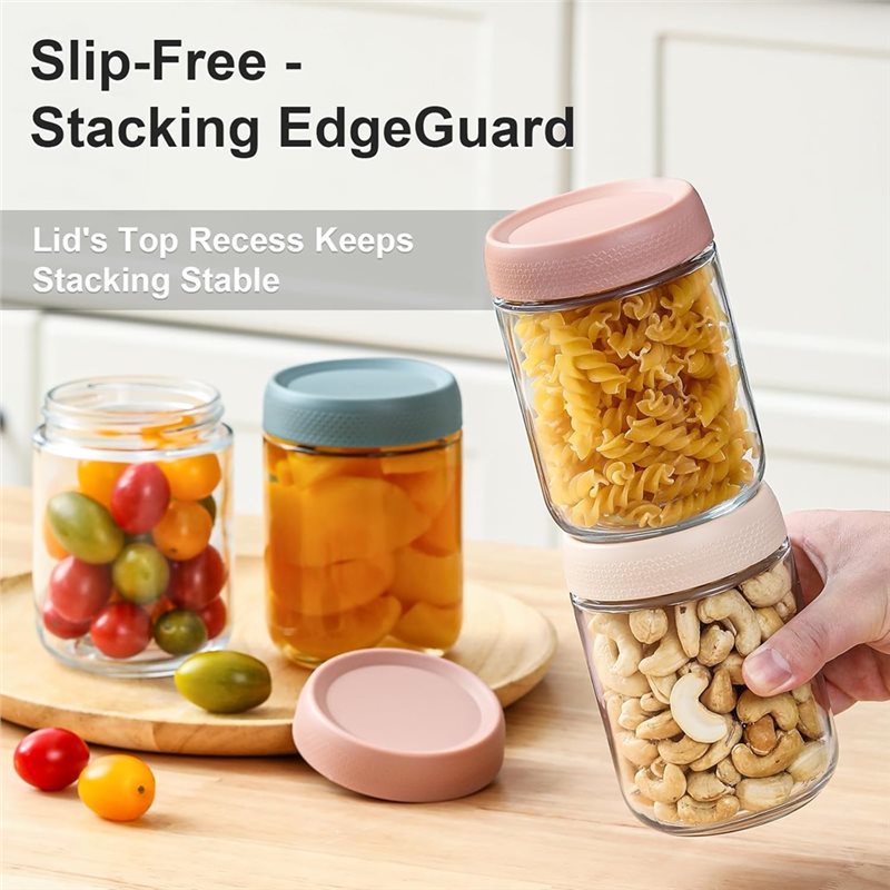 AB34-6Pcs Contenitori per Over - Meal Prep Overnight Oats recensione e prezzo